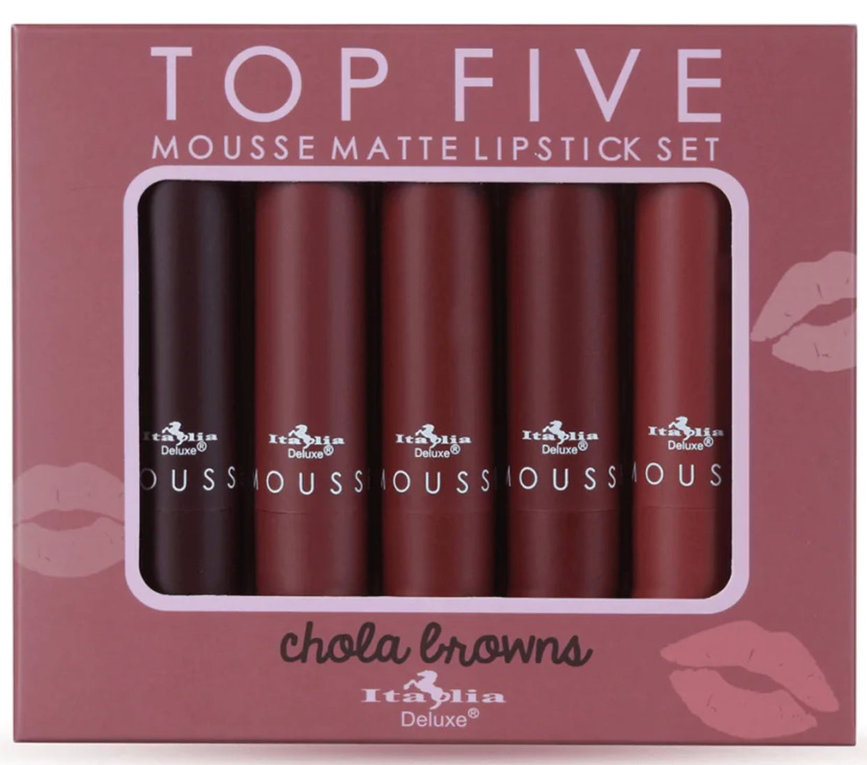 5 Pack Matte Lipgloss