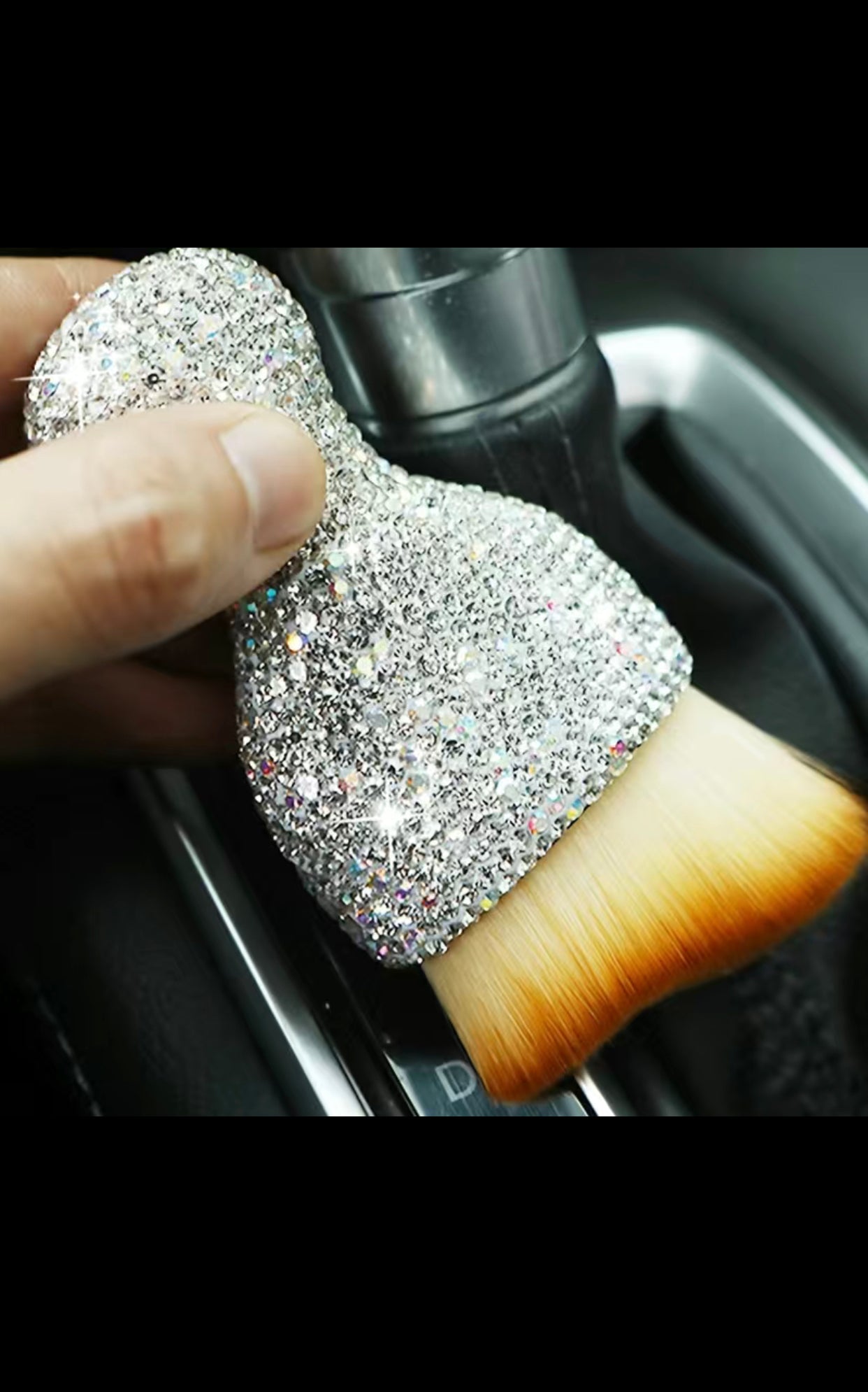 Bling Car Brush