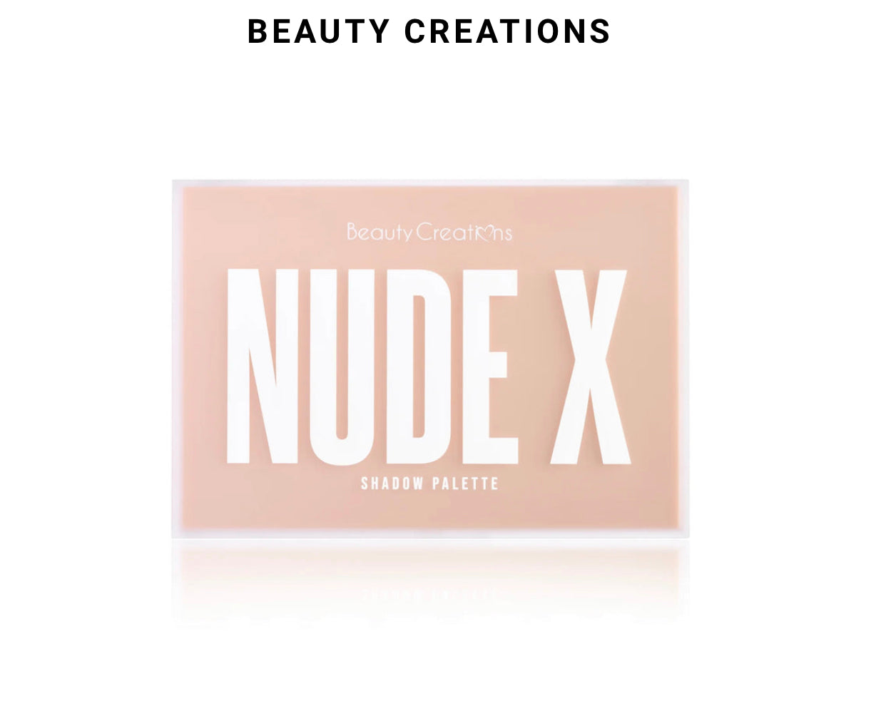 Beauty Creations Nude X Large pallet