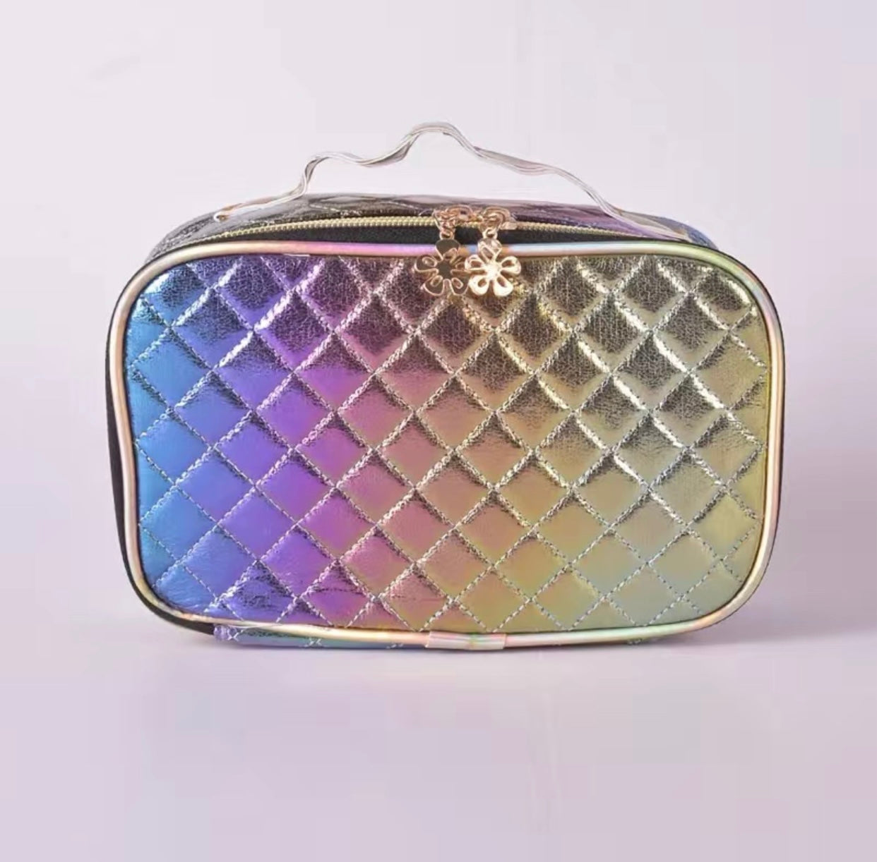 Iridescent Cosmetic Bag w/ FREE GIFT INSIDE