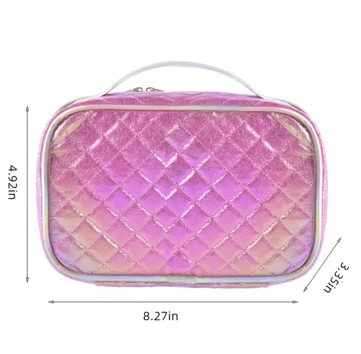 Iridescent Cosmetic Bag w/ FREE GIFT INSIDE