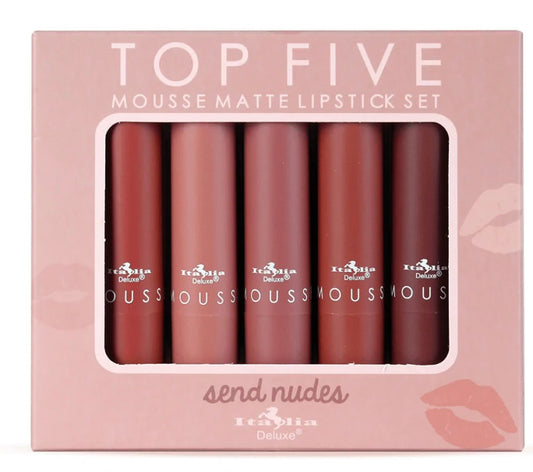 5 Pack Matte Lipgloss